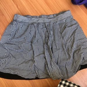 Gingham Old Navy skater skirt